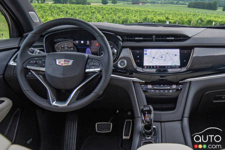 2020 Cadillac XT6 Sport, dashboard